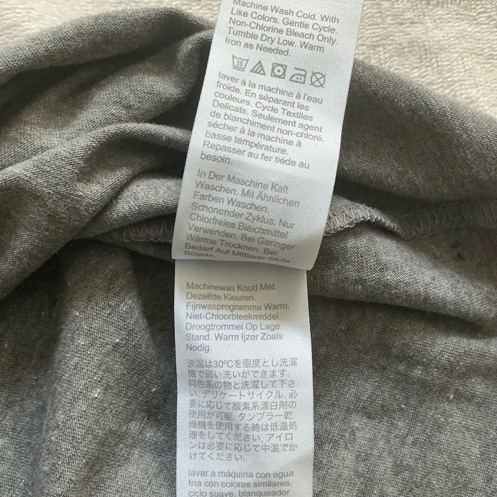J. Crew Heather Gray Short-Sleeve Crewneck Tee - Picture 9 of 10